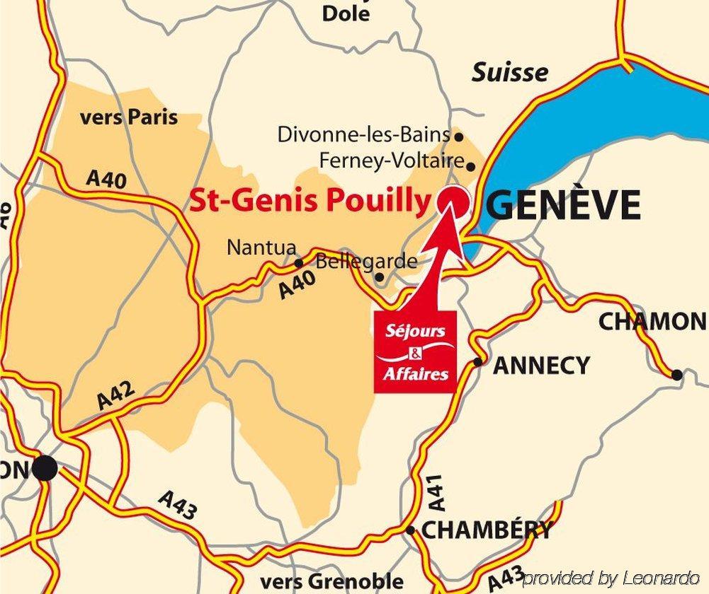 Séjours&Affaires Genève Saint Genis Extérieur photo